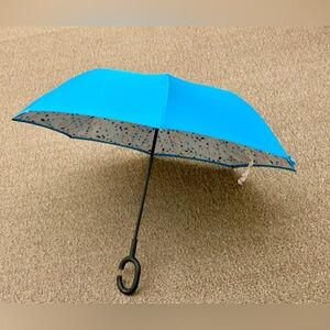 Lightweight Reverse Folding Ergonomic Loop Handle Umbrella